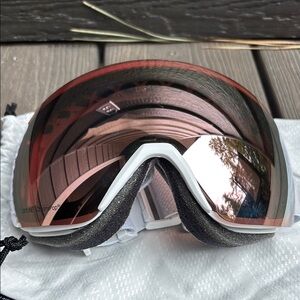 Ski Goggles with Rose Gold Lens